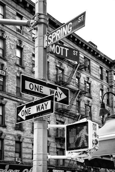 Black Manhattan: Spring Street by Philippe Hugonnard
