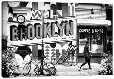 Brooklyn Coffee Canvas Art Print - Novelty City Scenes