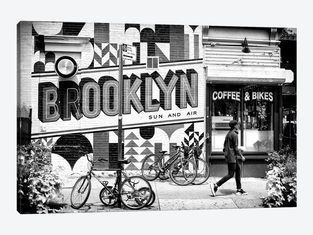 Brooklyn Coffee by Philippe Hugonnard 1-piece Canvas Wall Art