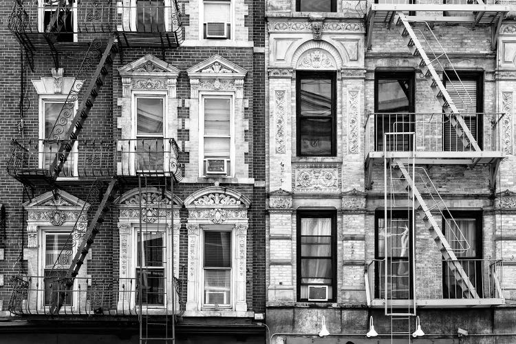 Two Fire Escape Stairs