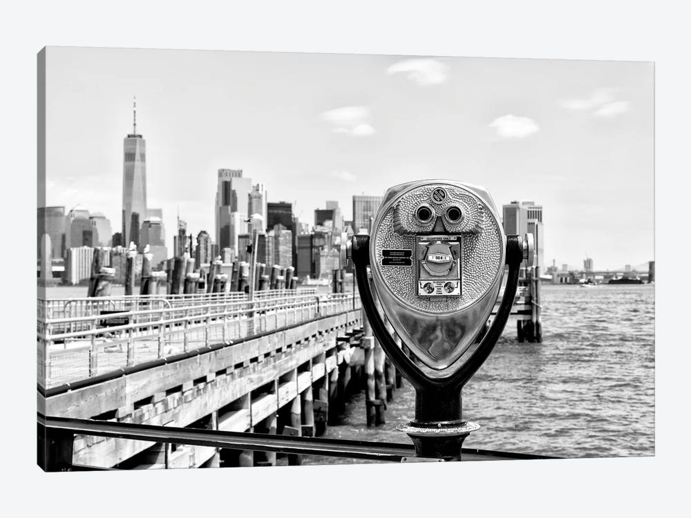 NYC Telescope by Philippe Hugonnard 1-piece Canvas Wall Art