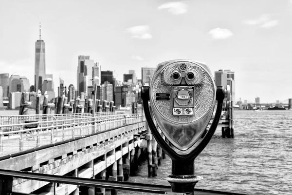 New York City Skylines: NYC Telescope by Philippe Hugonnard