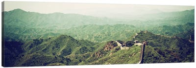 Great Wall of China II Canvas Art Print - China 10Mkm2