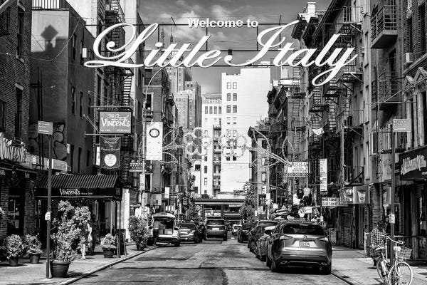 Signs: Little Italy by Philippe Hugonnard