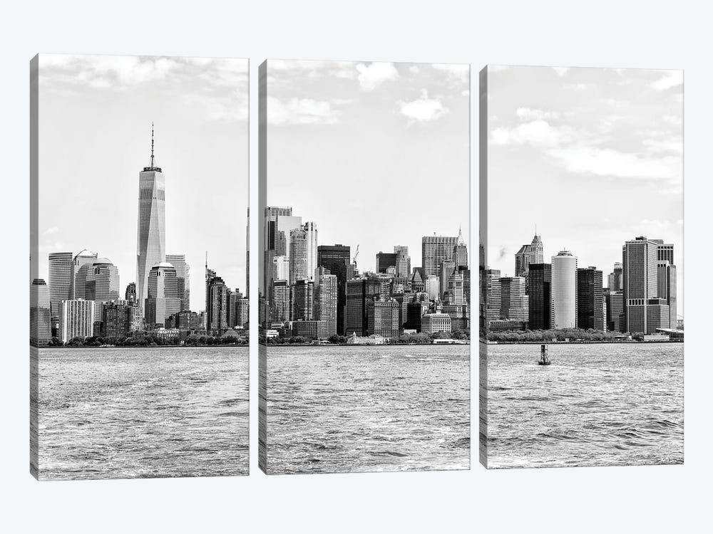 New York Skyline by Philippe Hugonnard 3-piece Canvas Art Print