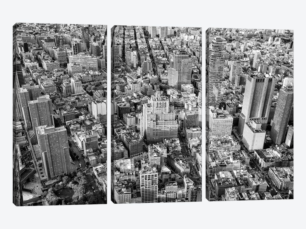 New York Sky View by Philippe Hugonnard 3-piece Canvas Artwork