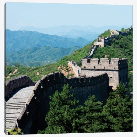 Great Wall of China III Canvas Print #PHD118} by Philippe Hugonnard Canvas Wall Art