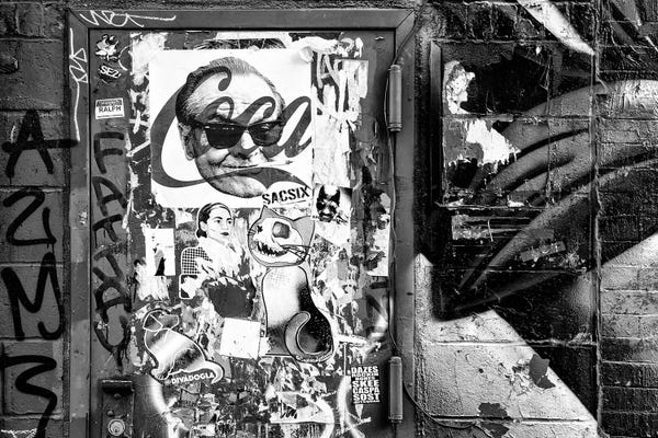 Black Manhattan: Wall Art by Philippe Hugonnard