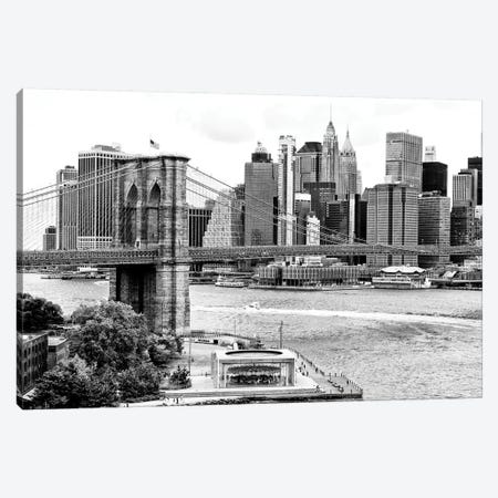 The Brooklyn Bridge Canvas Print #PHD1197} by Philippe Hugonnard Canvas Art