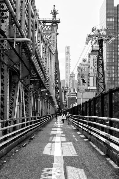 Black Manhattan: Along The Bridge by Philippe Hugonnard