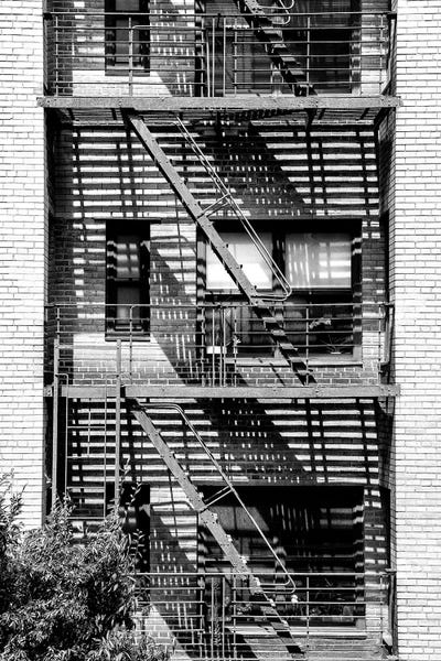 Black Manhattan: Stairs Stripes by Philippe Hugonnard