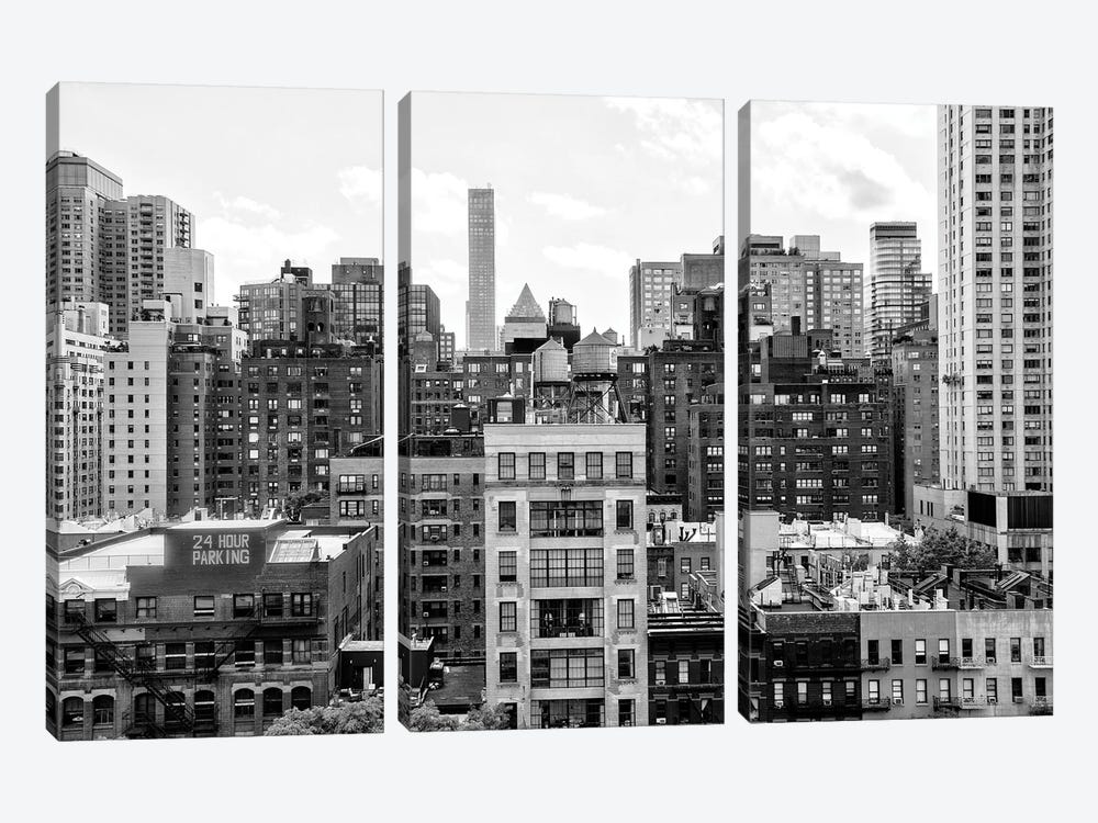 New York Buildings by Philippe Hugonnard 3-piece Canvas Artwork