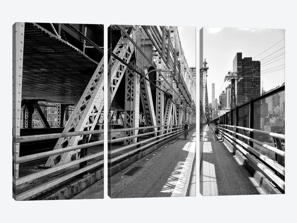 Manhattan Bridge by Philippe Hugonnard 3-piece Canvas Artwork