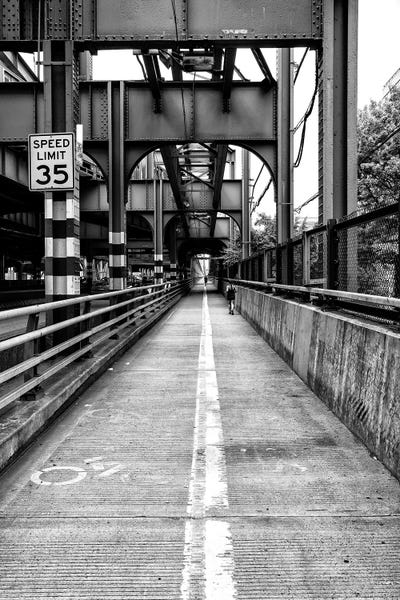 Black Manhattan: White Line by Philippe Hugonnard