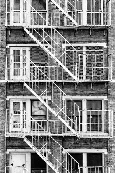 White Staircase by Philippe Hugonnard canvas print