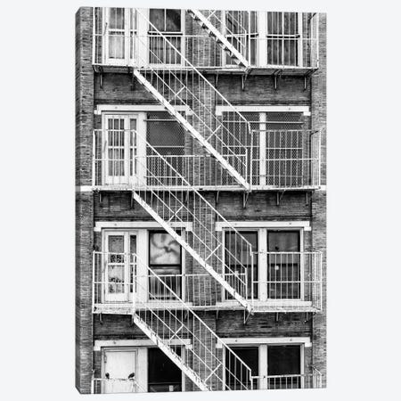 White Staircase Canvas Print #PHD1222} by Philippe Hugonnard Art Print