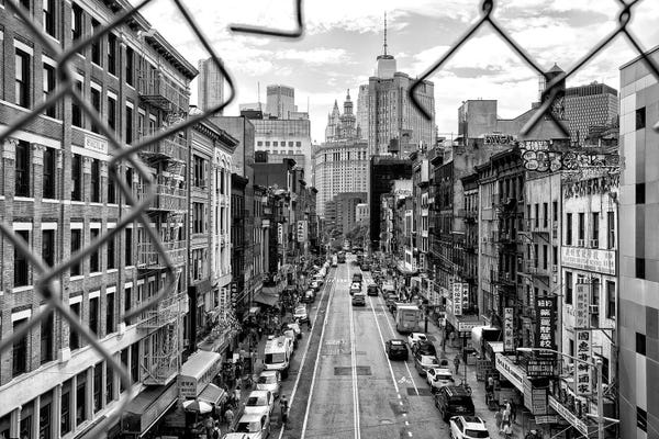 Black Manhattan: NYC Chinatown by Philippe Hugonnard