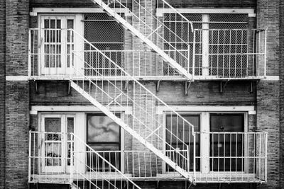 White Stairs by Philippe Hugonnard canvas print