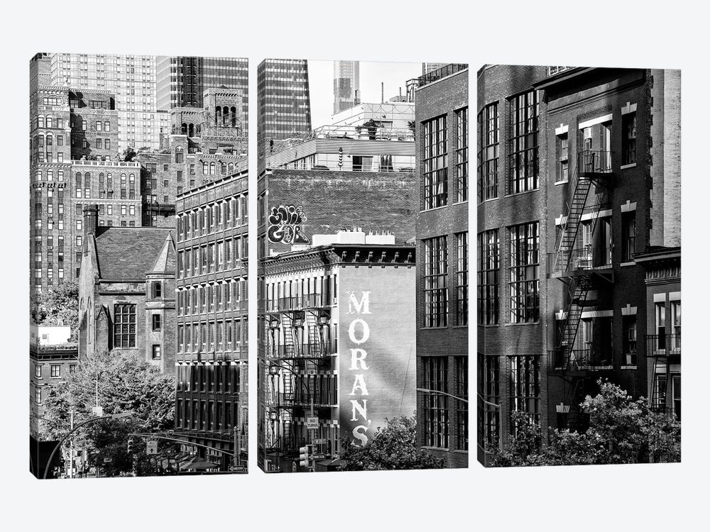High Line Buildings by Philippe Hugonnard 3-piece Canvas Art