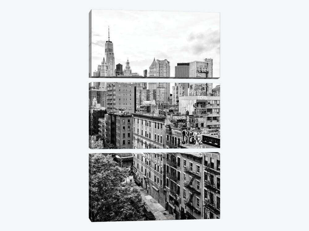 New York View by Philippe Hugonnard 3-piece Canvas Artwork