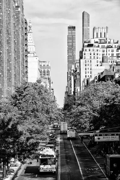Black Manhattan: Downtown I by Philippe Hugonnard