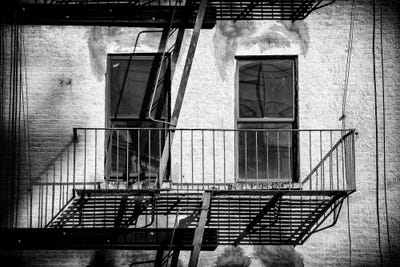 Black Windows by Philippe Hugonnard canvas print