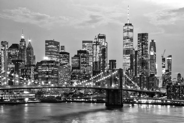 New York City Skylines: New York By Night by Philippe Hugonnard