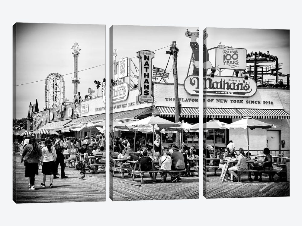 Famous Hot Dog by Philippe Hugonnard 3-piece Art Print