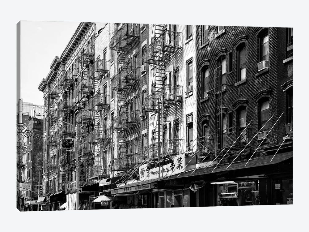 NYC Chinatown Buildings by Philippe Hugonnard 1-piece Canvas Art