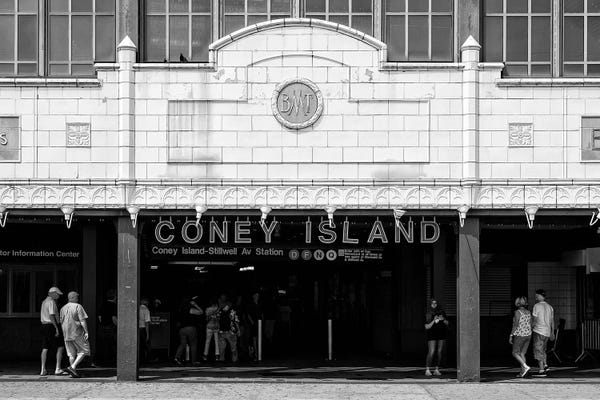 Brooklyn: Coney Island Station by Philippe Hugonnard