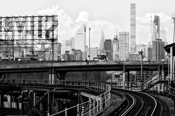 New York City Skylines: Double Track by Philippe Hugonnard