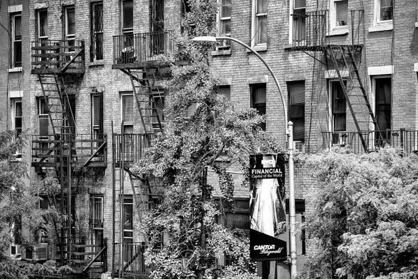 Black Manhattan: Building Facade New York by Philippe Hugonnard