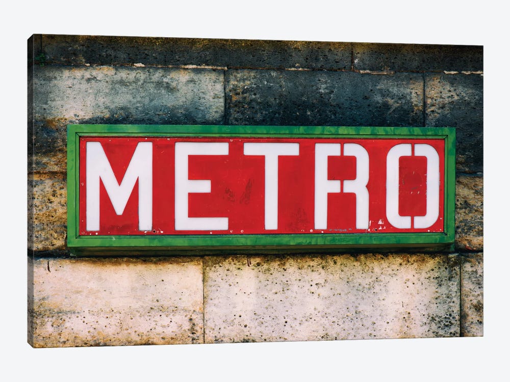 Paris Metro I by Philippe Hugonnard 1-piece Art Print