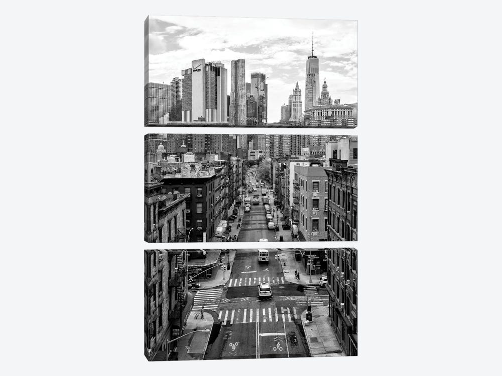 Downtown NYC by Philippe Hugonnard 3-piece Canvas Wall Art