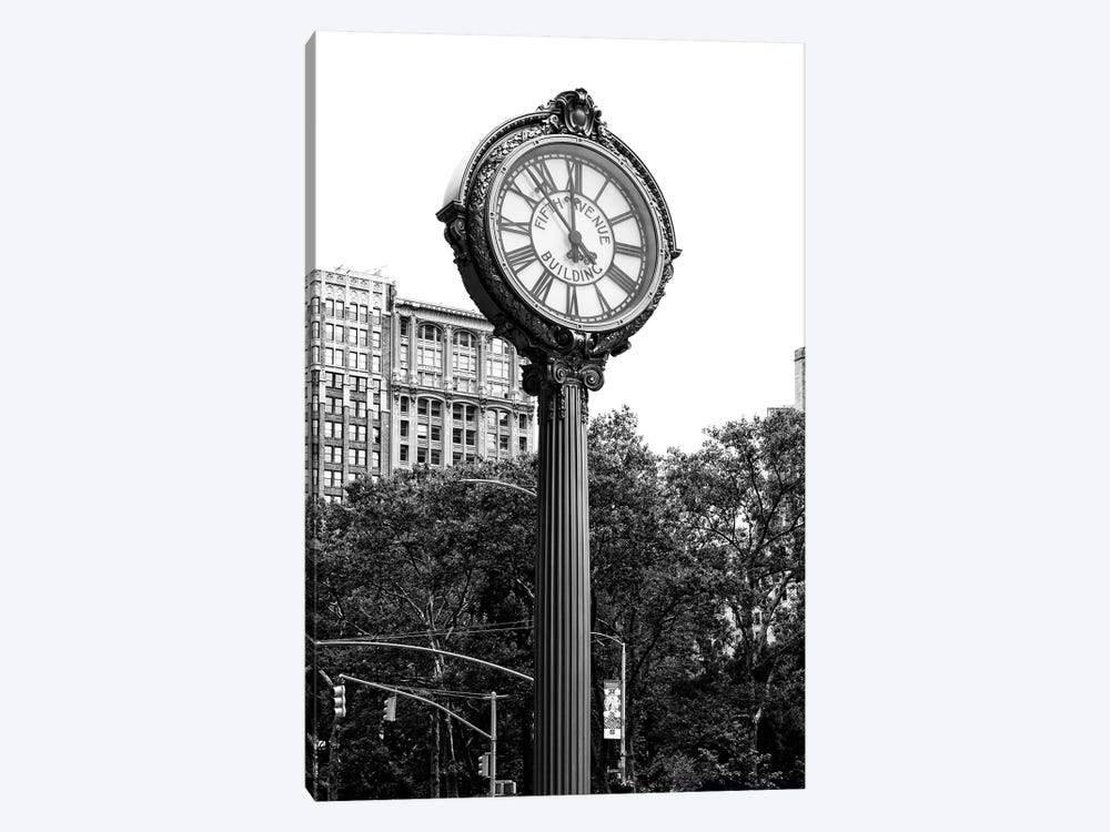 Fifth Avenue Clock by Philippe Hugonnard 1-piece Canvas Wall Art