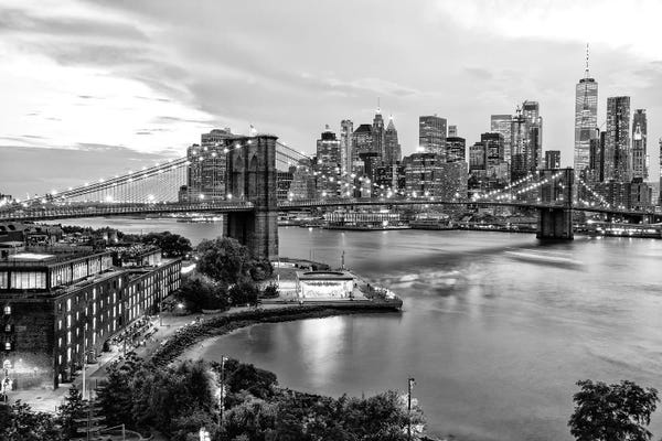 New York City Skylines: End Of The Night by Philippe Hugonnard