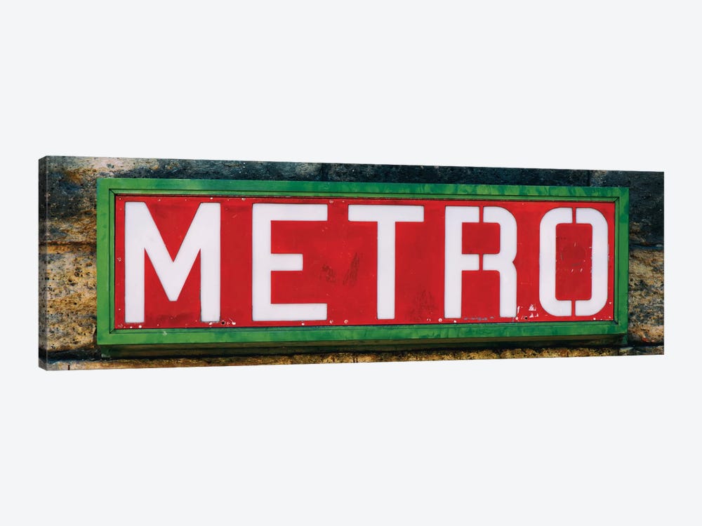 Paris Metro II by Philippe Hugonnard 1-piece Canvas Artwork