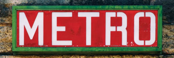 Trains: Paris Metro II by Philippe Hugonnard