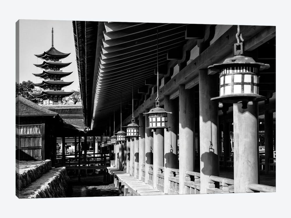Miyajima Temple by Philippe Hugonnard 1-piece Art Print