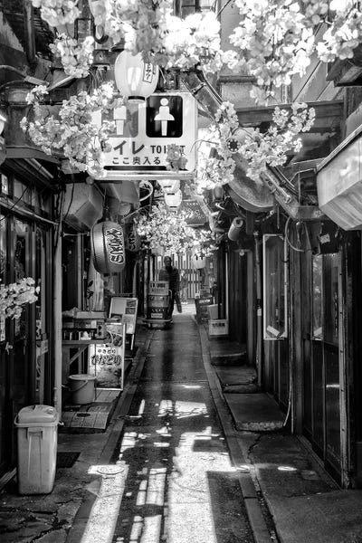 Japan: Tokyo Omoide Yokoch by Philippe Hugonnard