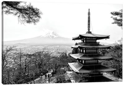Chureito Pagoda Canvas Art Print - Japanese Décor