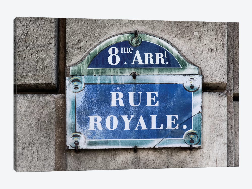 Rue Royale by Philippe Hugonnard 1-piece Canvas Wall Art