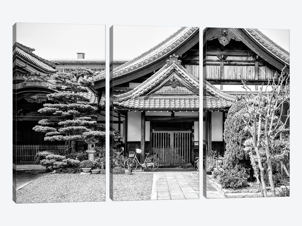 Temple Architecture by Philippe Hugonnard 3-piece Canvas Print