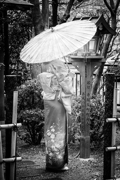 Geisha by Philippe Hugonnard canvas print