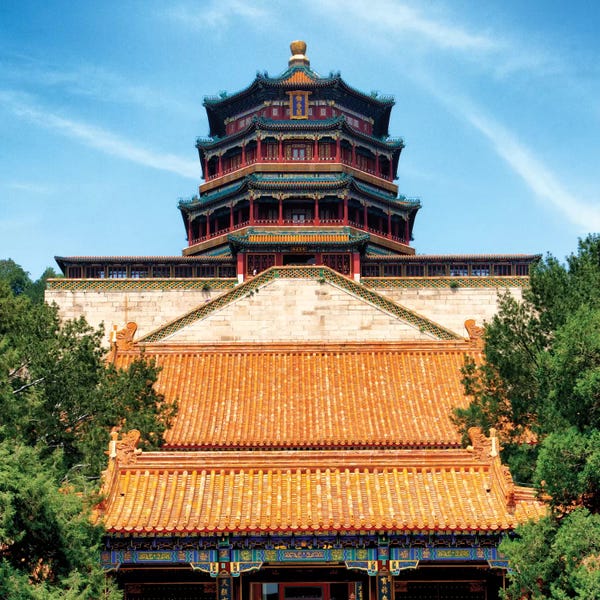 Pagodas: Summer Palace I by Philippe Hugonnard