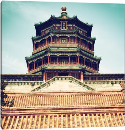 Summer Palace II Canvas Art Print - Chinese Décor