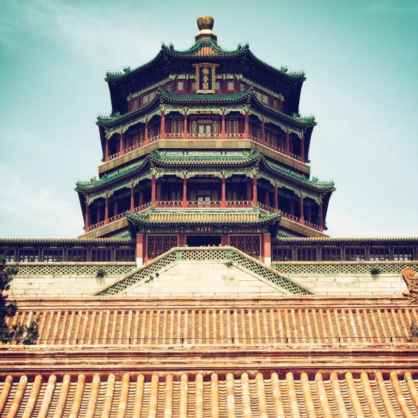 Pagodas: Summer Palace II by Philippe Hugonnard