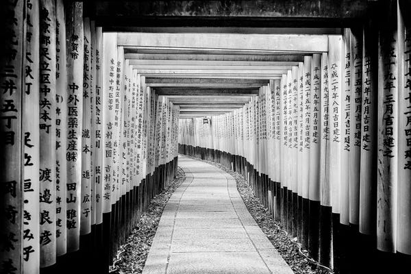 Places Of Worship: Fushimi Inari Shrine by Philippe Hugonnard