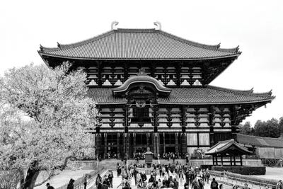 Todaiji Temple by Philippe Hugonnard framed canvas print
