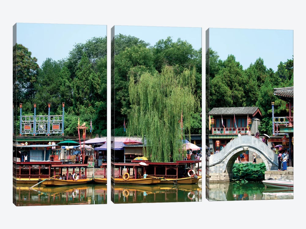 Suzhou by Philippe Hugonnard 3-piece Canvas Artwork